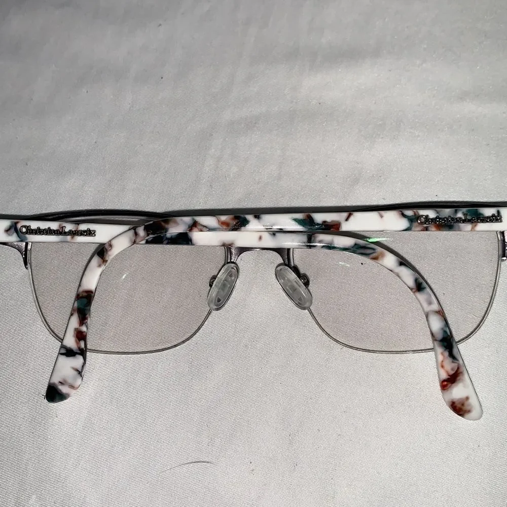 Christian Lacroix Eyeglasses Frames 901 Cat Eye Half Rim 53-17-145